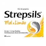 Strepsils Mel e limão 36 pastilhas