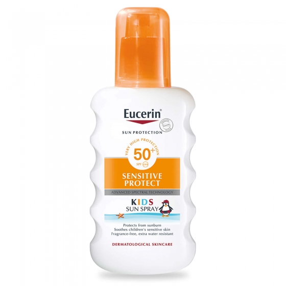 Eucerin Sunkids Sens Spray 50+ 200ml -20%