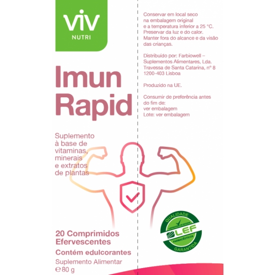 VIV NUTRI IMUN RAPID COMP EFERV X20 