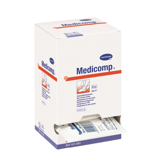 Medicomp compressa Est 7,5x7,5cm X25 X2