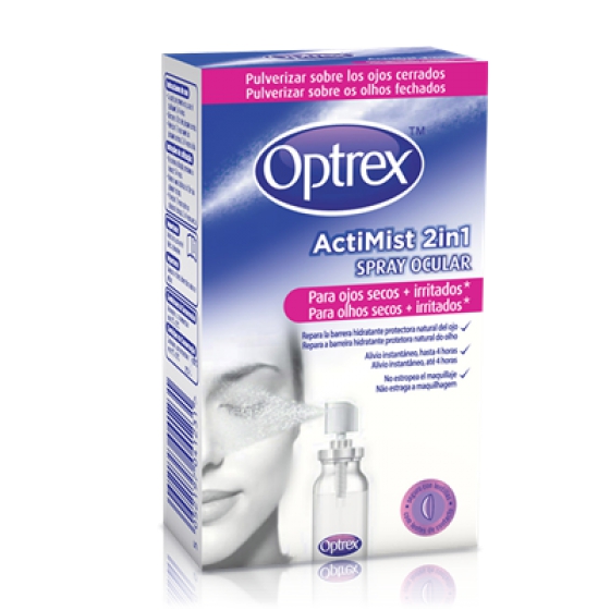Optrex Actimist  2em1 Spray Olhos Secos 10ml