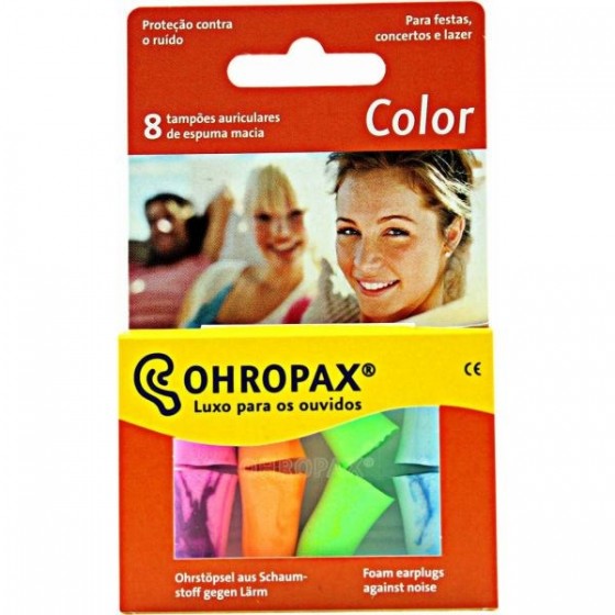 Ohropax Tampoes Aud Espuma Macia Color X8