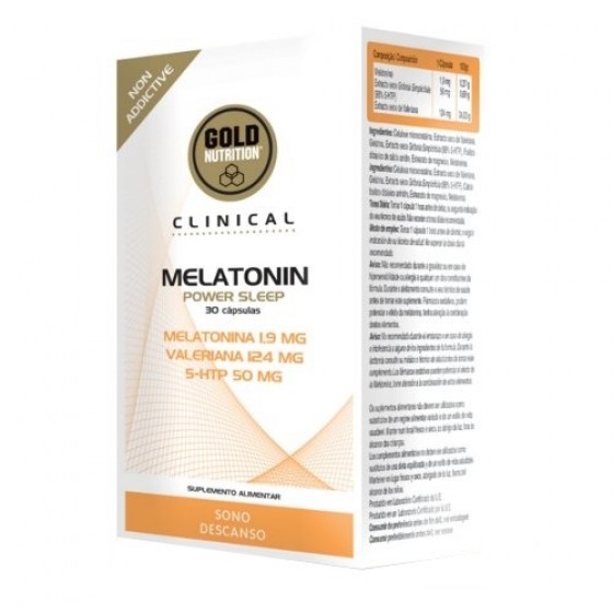Melatonin Power Sleep Gold Nutrition x30 Caps 