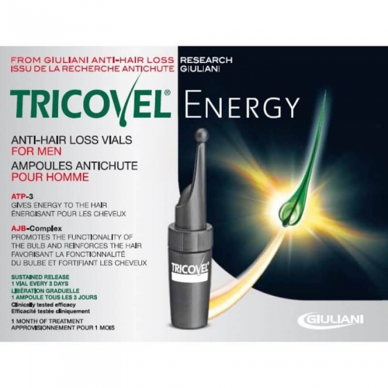 Tricovel Energy Amp Queda Homem 3,5mlx10